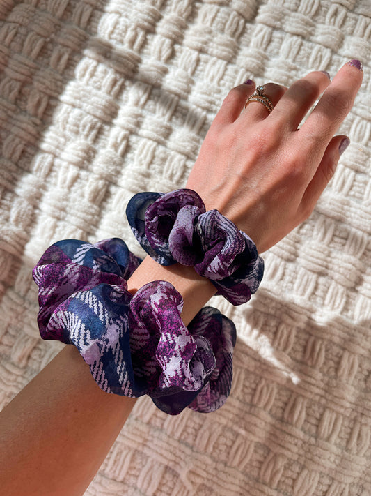 *the story of us* 100% silk scrunchie