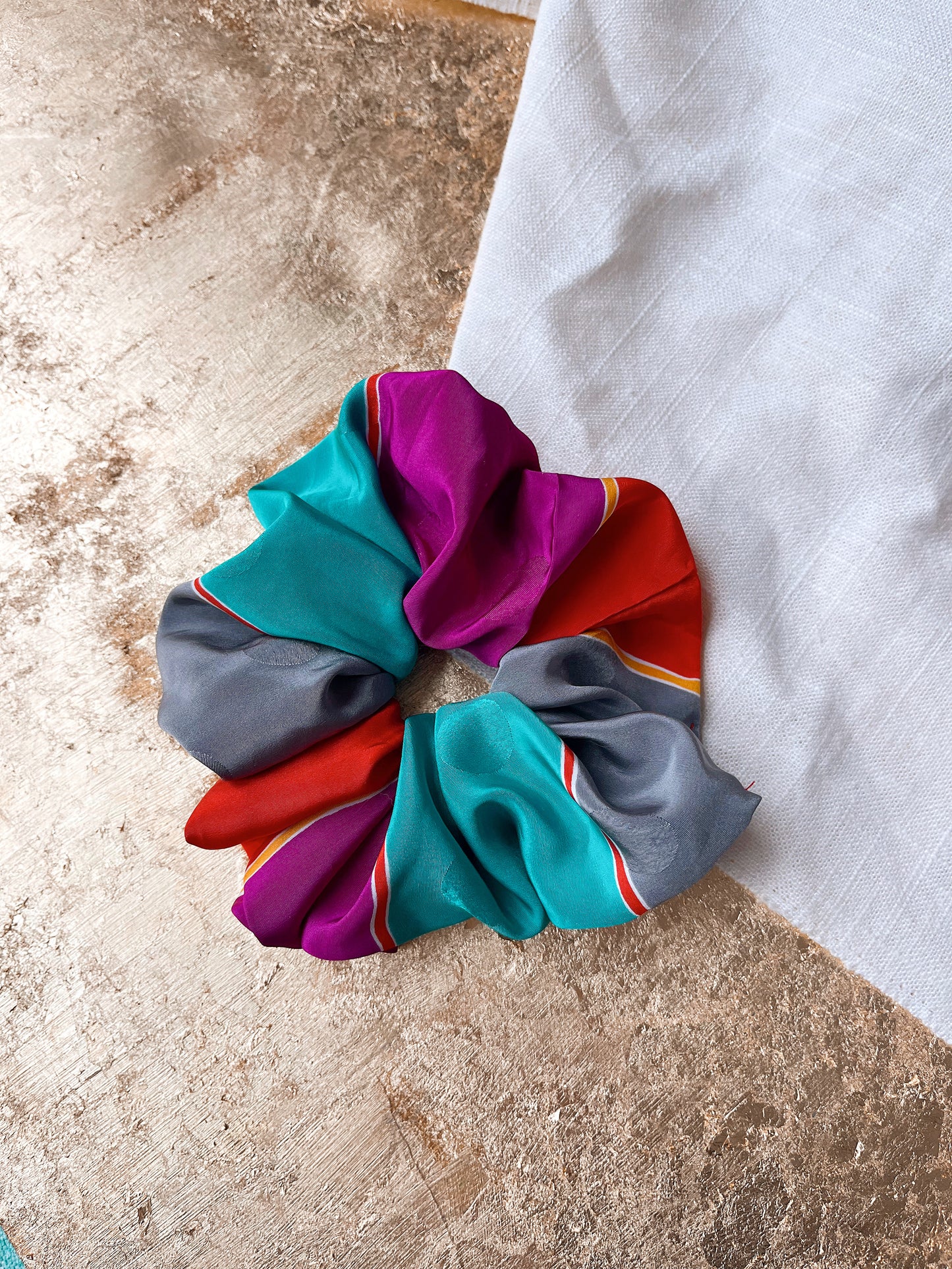 *under the big top* vegan silk oversized scrunchie