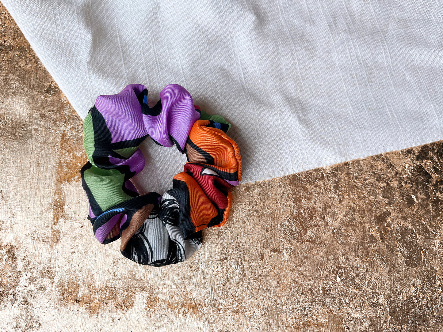 *if you fancy* 100% silk standard scrunchie