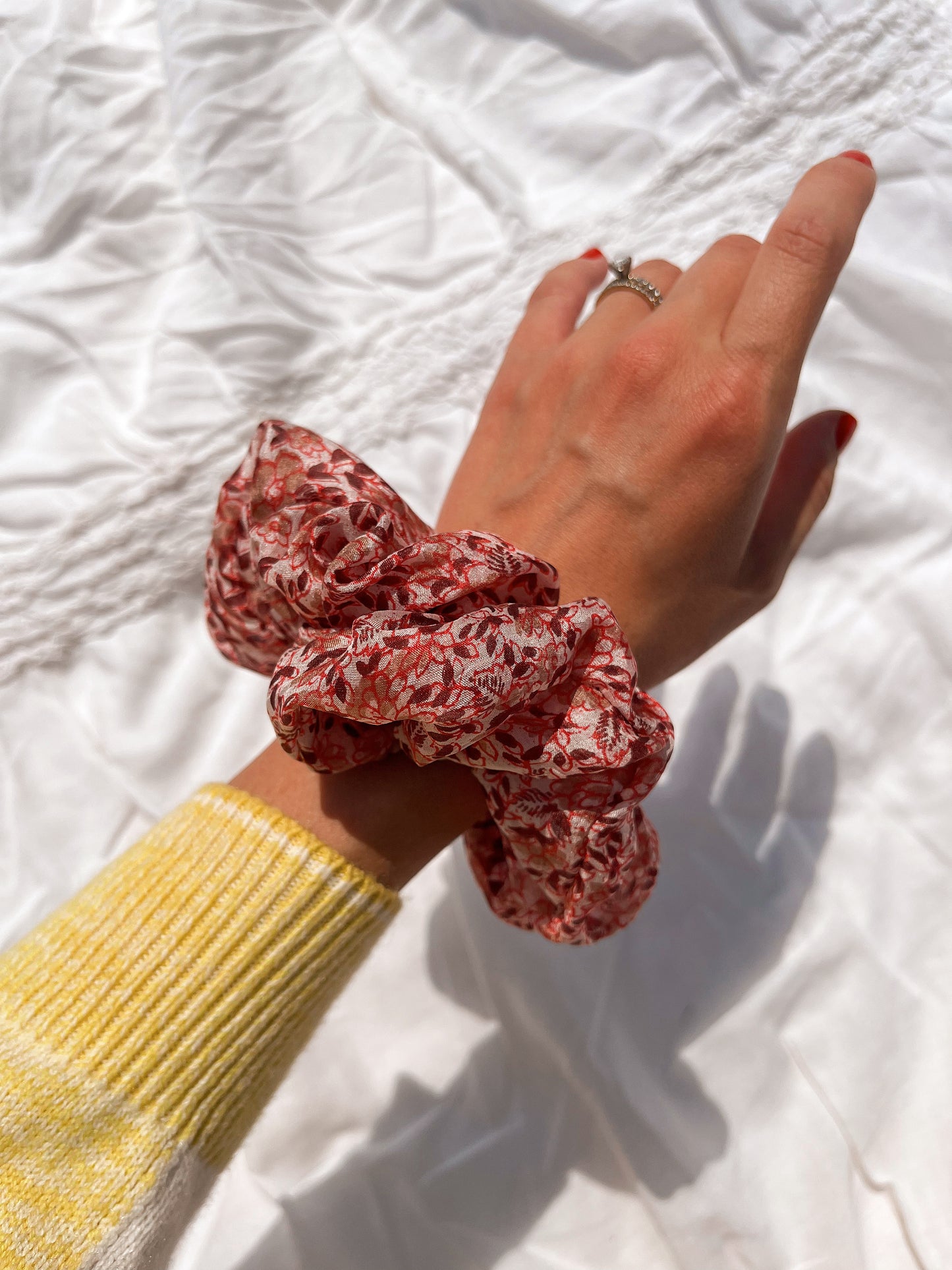 *lost in the memory* silk scrunchie